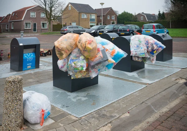 Point de collecte des déchets — Photo