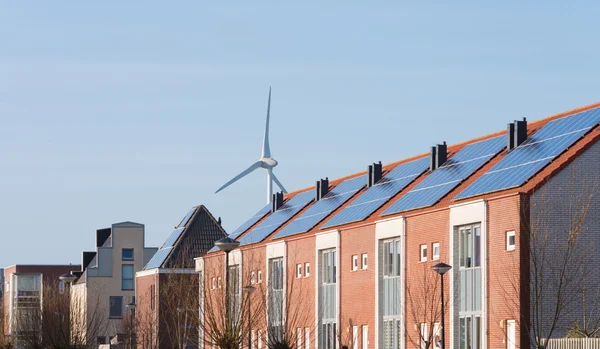 Renewable energy in the netherlands — Stock Photo, Image