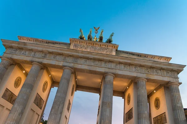 Porta di Brandeburgo a Berlino — Foto Stock