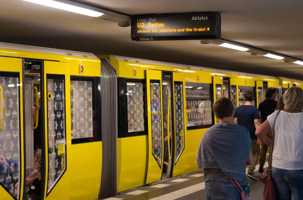 Berlin subway station — Stock Photo, Image