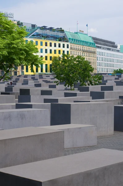 Berlin 'deki soykırım anıtı — Stok fotoğraf