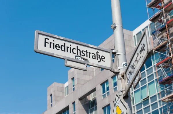 Street sign in Berlin — Stock Photo, Image
