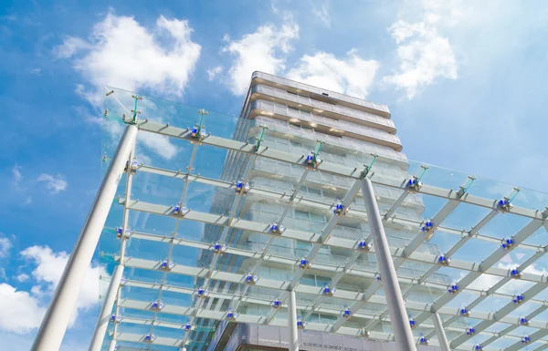 Glass wind canopy — Stock Photo, Image