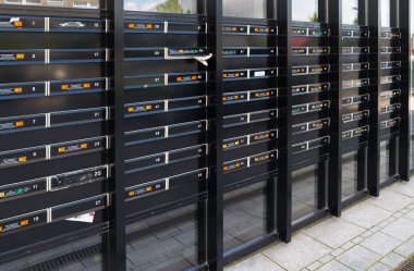 Daire posta kutuları