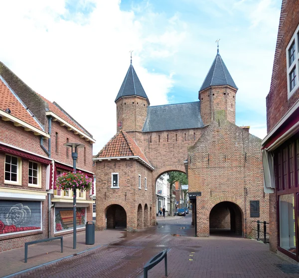 Porte de la ville à amersfoort, Pays-Bas — Photo
