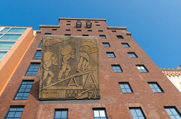 Edificio di fabbrica restaurato — Foto Stock