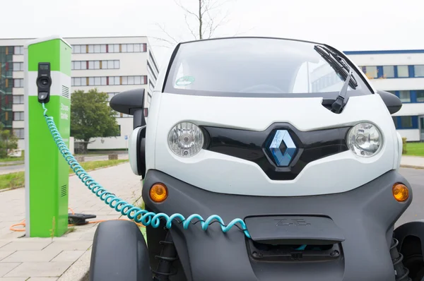 Electric car loading station — Stock Photo, Image