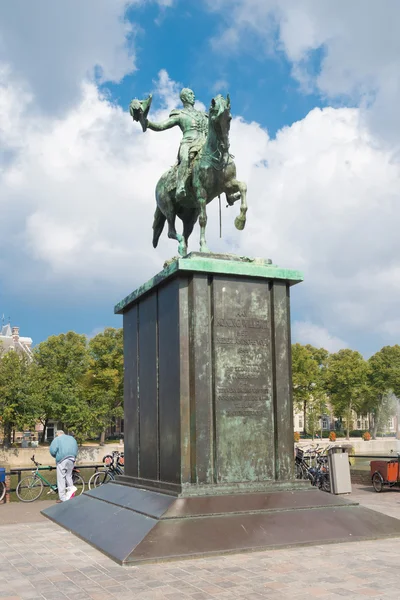 Estatua del rey holandés —  Fotos de Stock