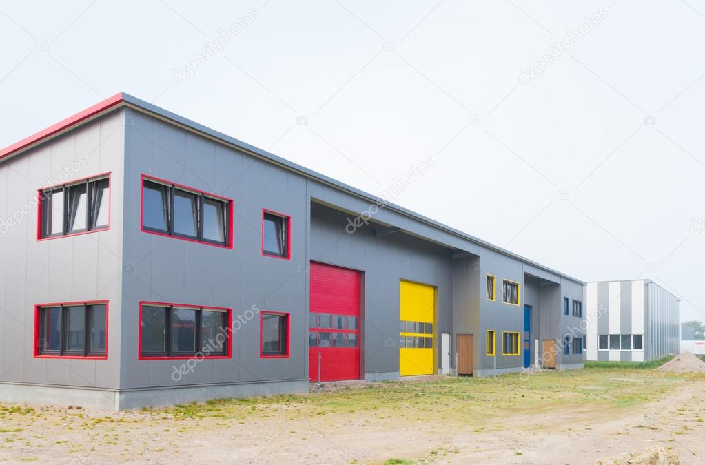 modern new warehouse