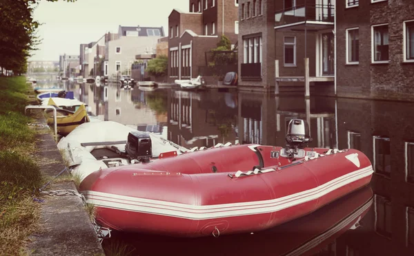 Inflatable boat — Stock Photo, Image