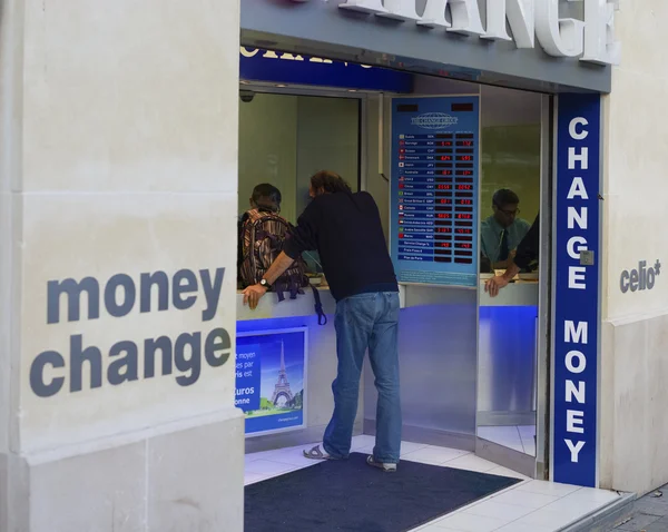 Pengar förändring — Stockfoto
