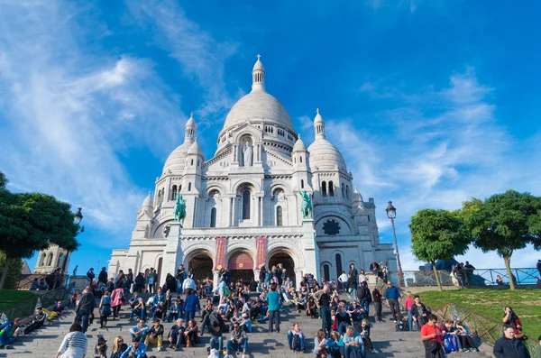 Sacre coeur in paris — Stockfoto