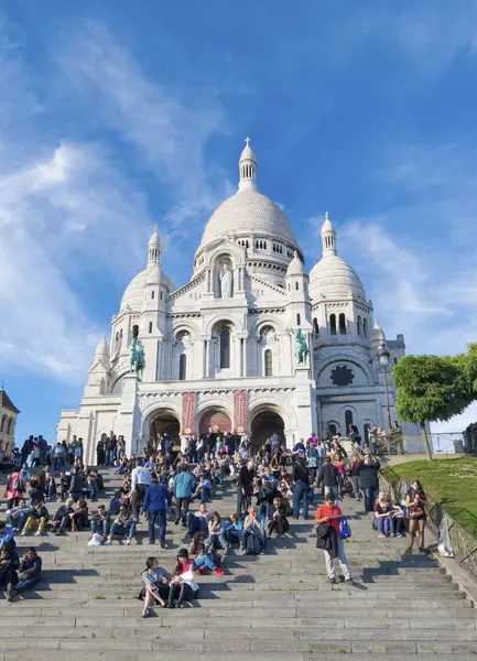 Sacre Coeur w Paryżu — Zdjęcie stockowe