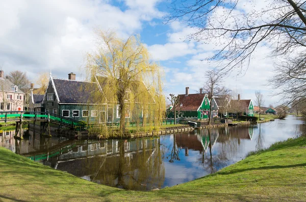 Autentiska holländska hus — Stockfoto