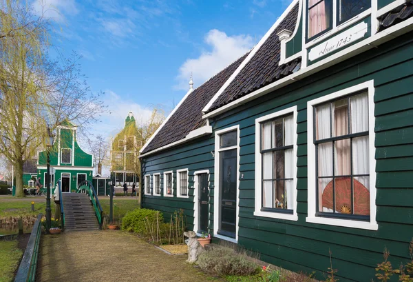 Authentic dutch houses — Stock Photo, Image