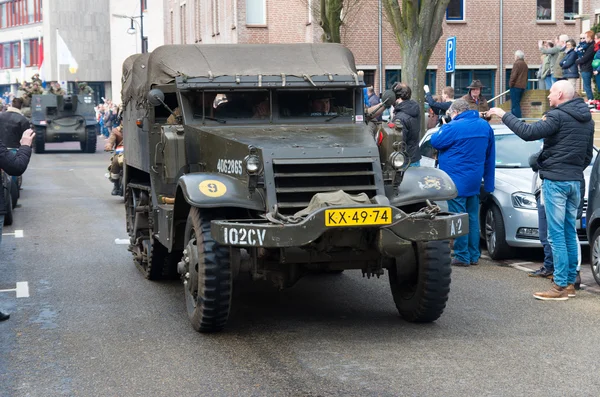 Militära minnet paraden — Stockfoto