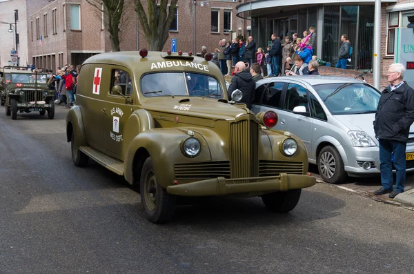 Militärparade zum Gedenken — Stockfoto