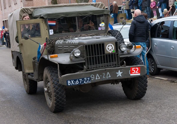 Desfile de recuerdo militar — Foto de Stock