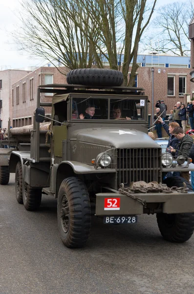 Militärparade zum Gedenken — Stockfoto