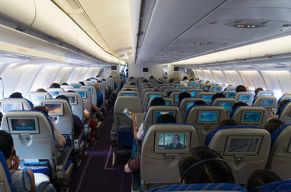 airplane interior