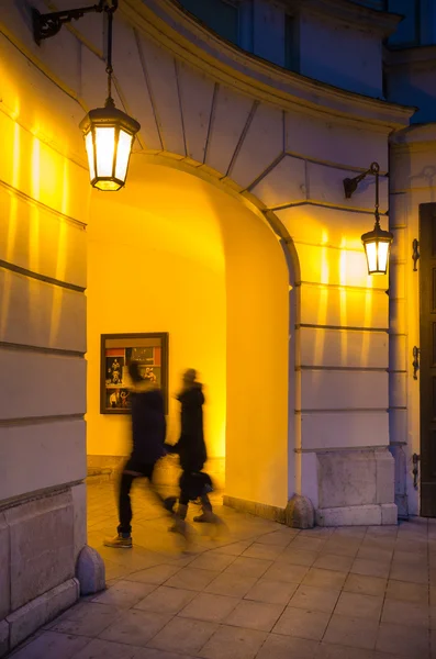 Prag bei Nacht — Stockfoto