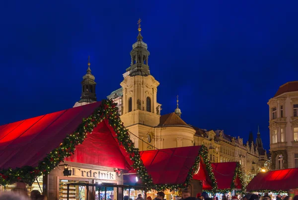 在布拉格的圣诞节 — 图库照片