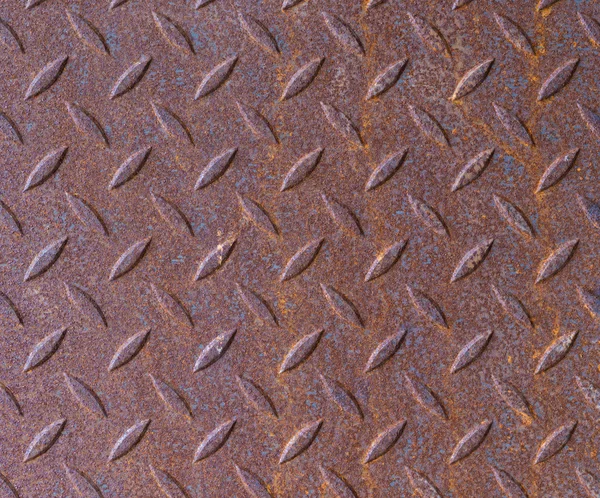 Placa metálica oxidada — Foto de Stock