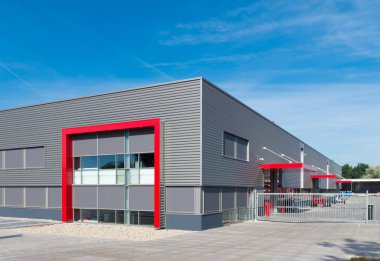 Modern kırmızı ambar