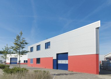 modern endüstriyel bina