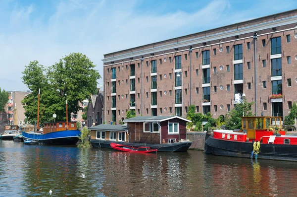 Amsterdam-Kanal — Stockfoto