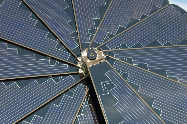 Składana kolektor słoneczny — Zdjęcie stockowe