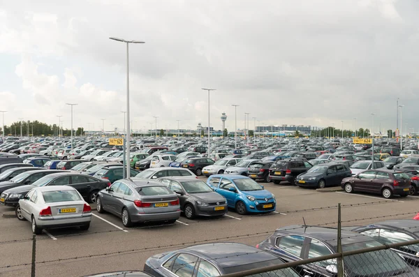 Auto parkeerplaats — Stockfoto