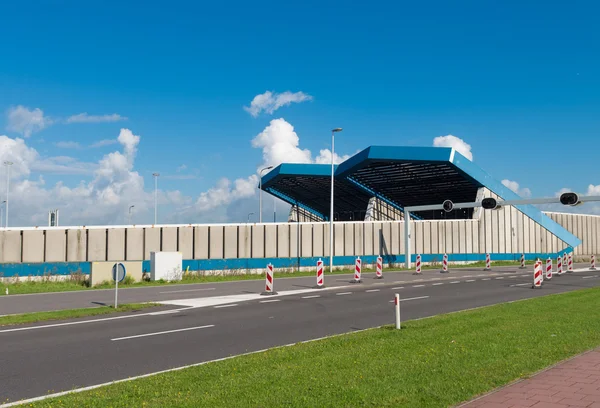 Entrada al túnel Schiphol — Foto de Stock