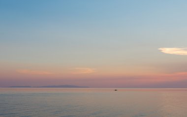 günbatımı okyanus