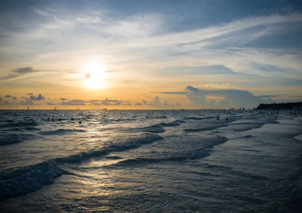 日落海洋 — 图库照片