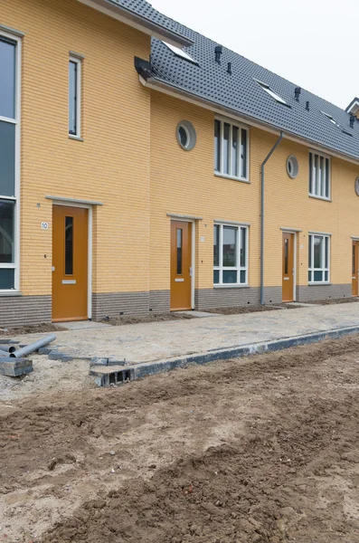 Yeni evler inşa — Stok fotoğraf