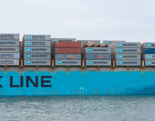Grande nave container — Foto Stock