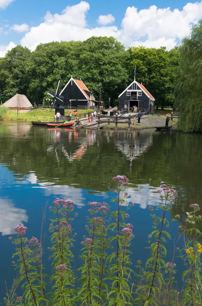 Open air museum in the netherlands — Stock Photo, Image