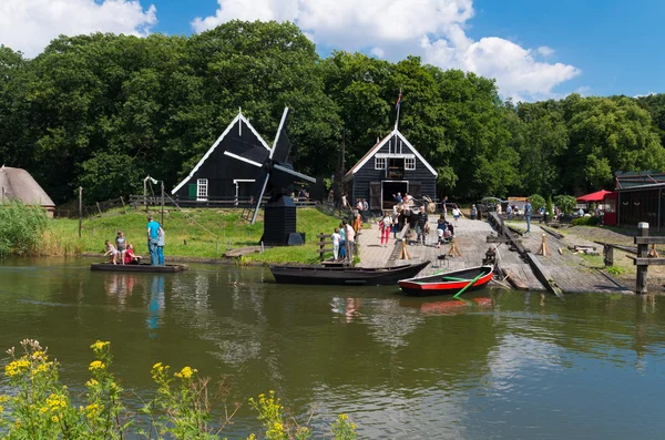 Öppet lufta museet i Nederländerna — Stockfoto