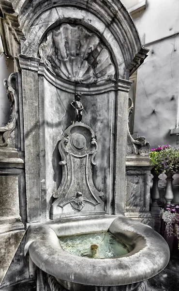 Manneken Pis a Bruxelles — Foto Stock