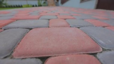 Paving levhaları yakın plan. Paving Taşı yakın plan