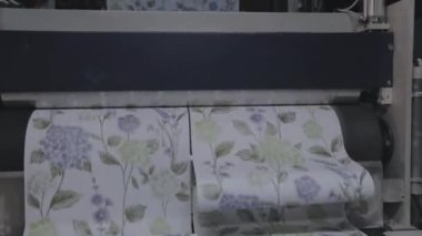 Çiçek duvar kağıdının üretim süreci, modern duvar kağıdı üretimi