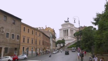 Victor Emmanuel 'in anıtı. Araştırma Enstitüsü Roma, İtalya