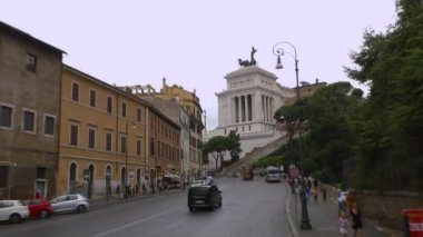 Victor Emmanuel 'in anıtı. Araştırma Enstitüsü Roma, İtalya