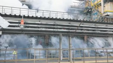 Kokain işleminden sonra kokain fırını kömürünün soğutulması. Kola fırını kömür üretimi. Metalurji girişimi