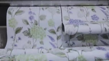 Çiçek duvar kağıdının üretim süreci, modern duvar kağıdı üretimi