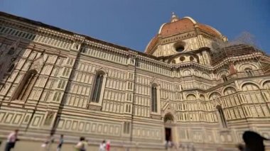 Floransa 'daki katedral. Santa Maria Del Fiore Katedrali, Floransa, İtalya.