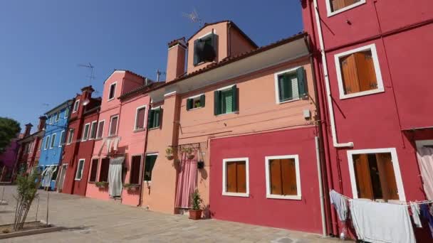 Rues vides de Venise pendant la quarantaine, rues vides de Venise, île Bruno — Video