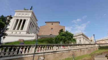 Victor Emmanuel 'in anıtı. Araştırma Enstitüsü Roma, İtalya