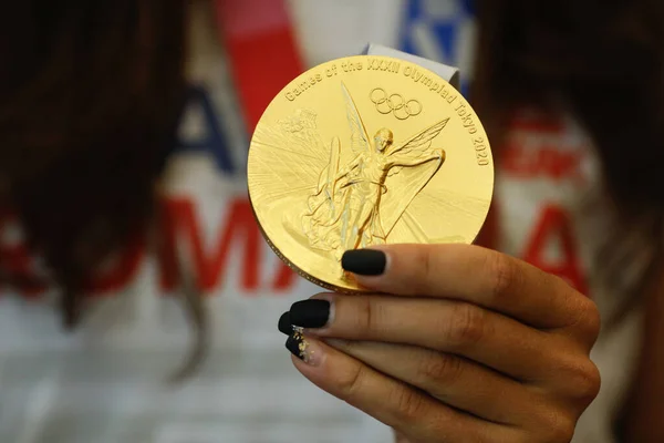 루마니아 오토네니 2020 올림픽 금메달 루마니아 — 스톡 사진